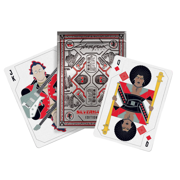 Cyberpunk 2077 Playing Cards - Silverhand Edition