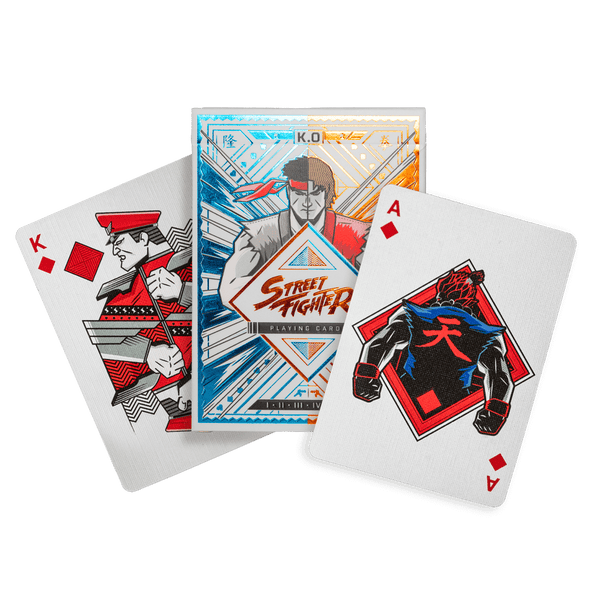 Street Fighter Playing Cards