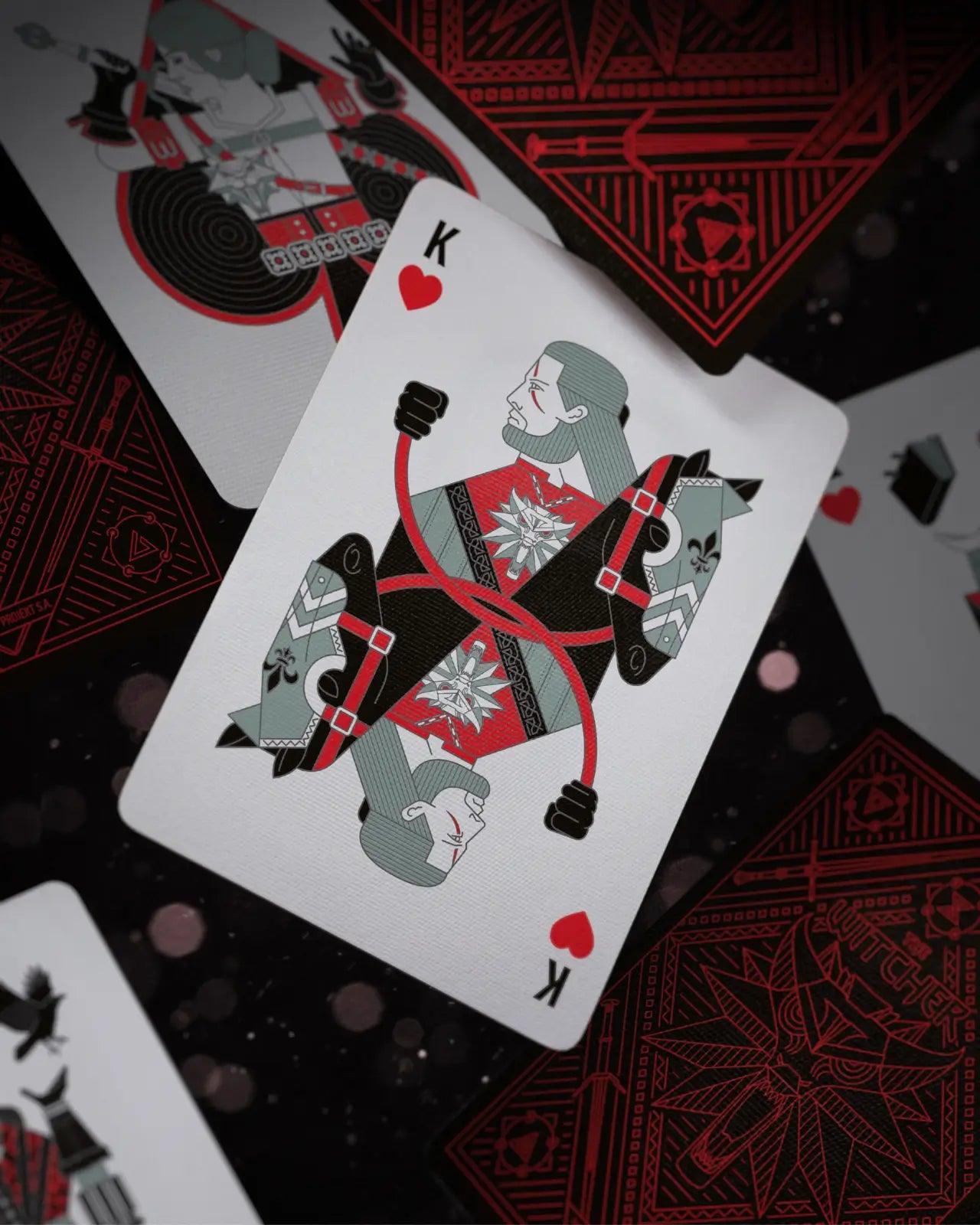 The Witcher Playing Cards: Red Edition - Dyenamik
