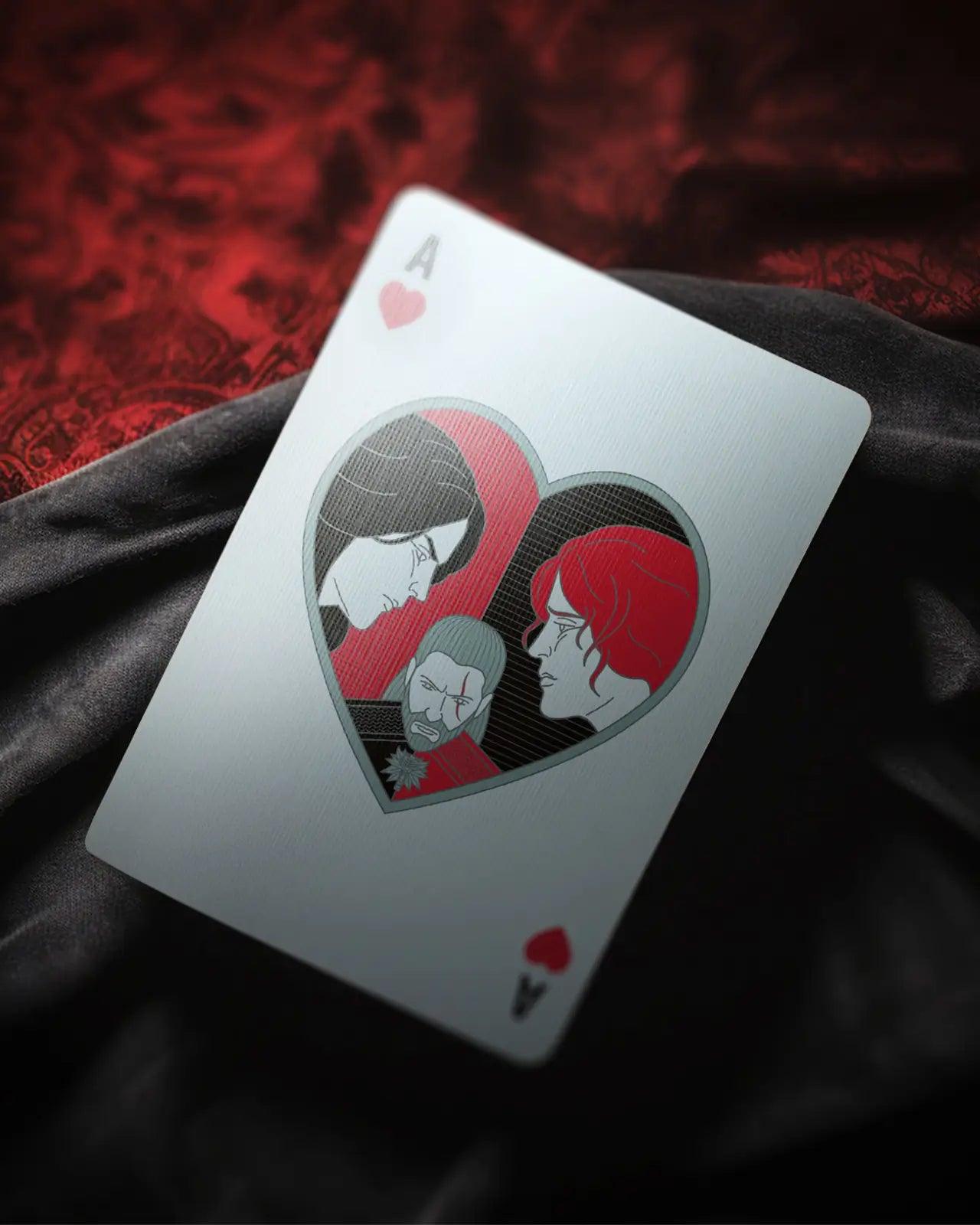 The Witcher Playing Cards: Red Edition - Dyenamik
