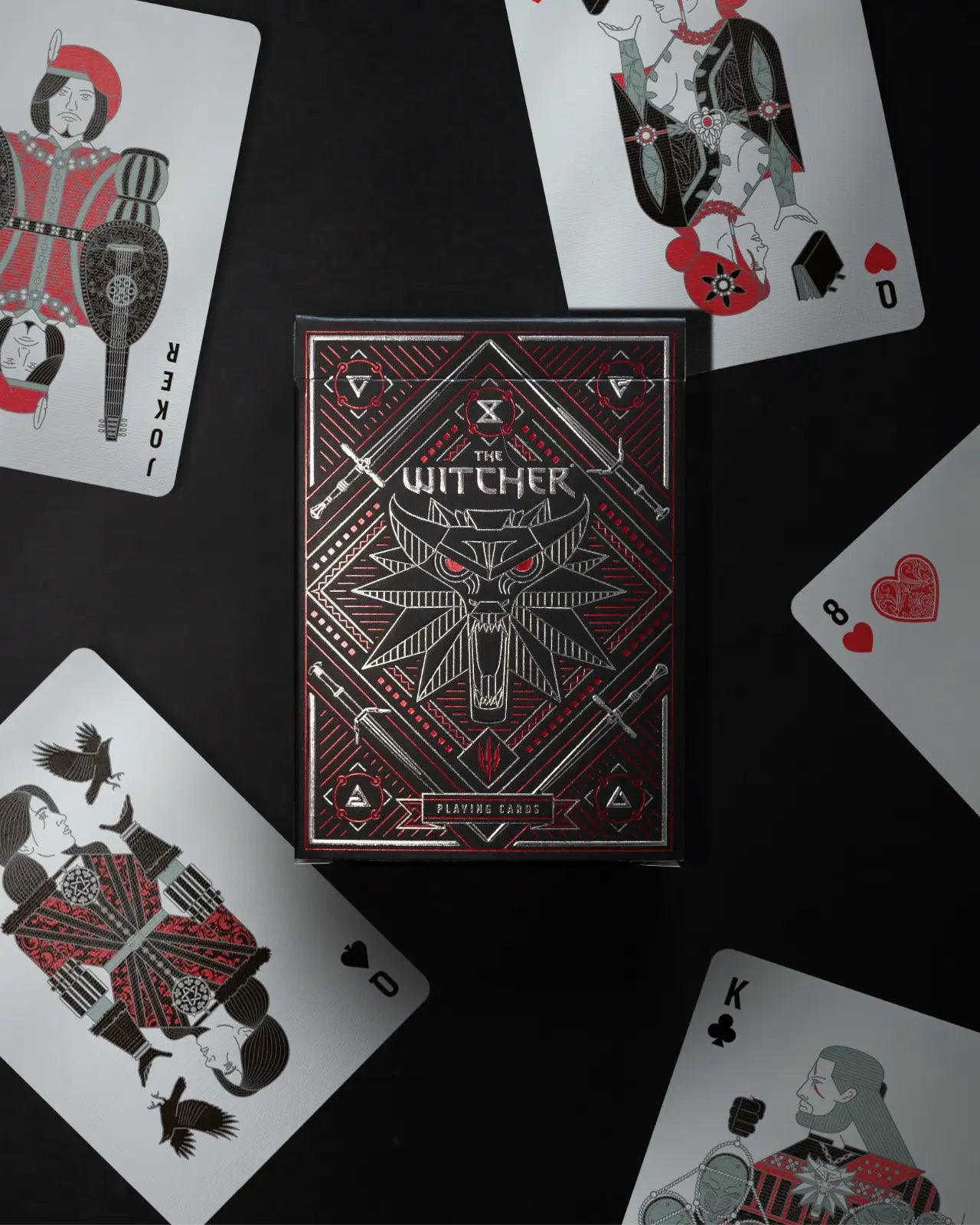 The Witcher Playing Cards: Red Edition - Dyenamik