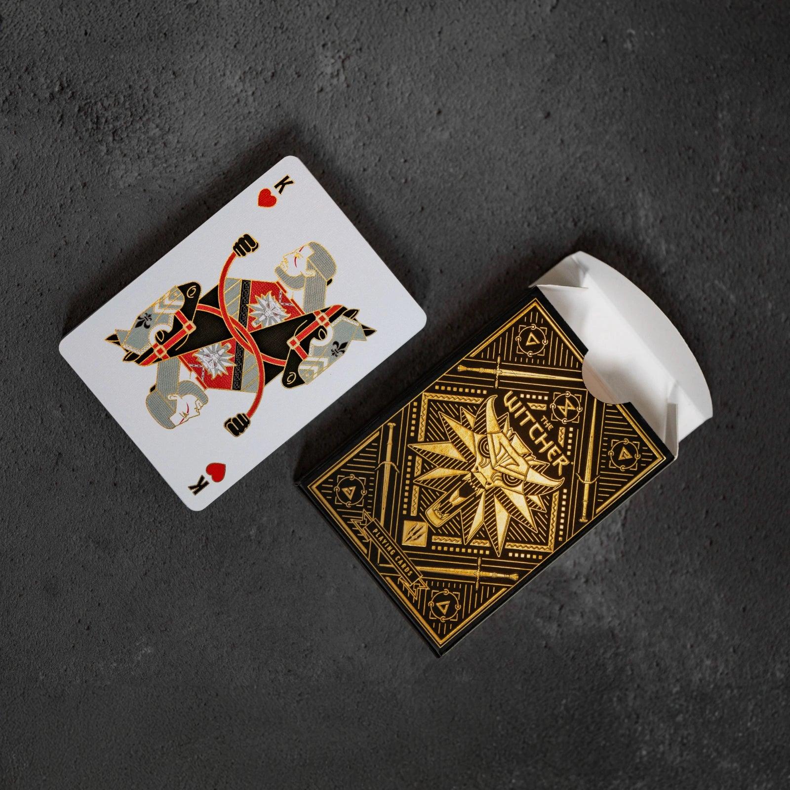 The Witcher Playing Cards: Gold Edition